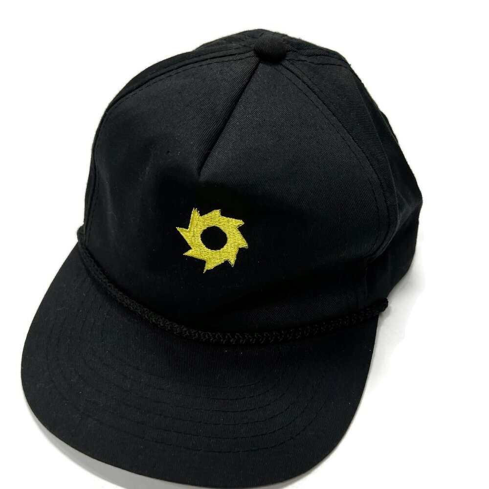 Youngan Black‎ Snapback Adjustable Hat Throwing Star